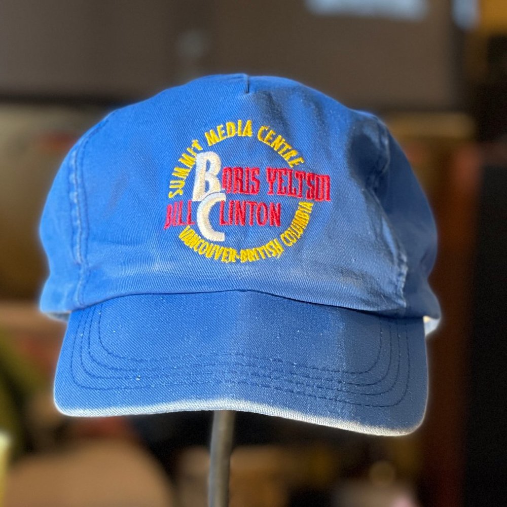 Bill Clinton - Boris Yeltsin Baseball Cap